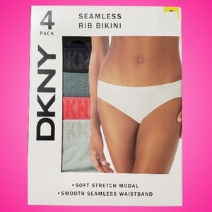 DKNY Underwear Women Seamless Rib Bikini NWT